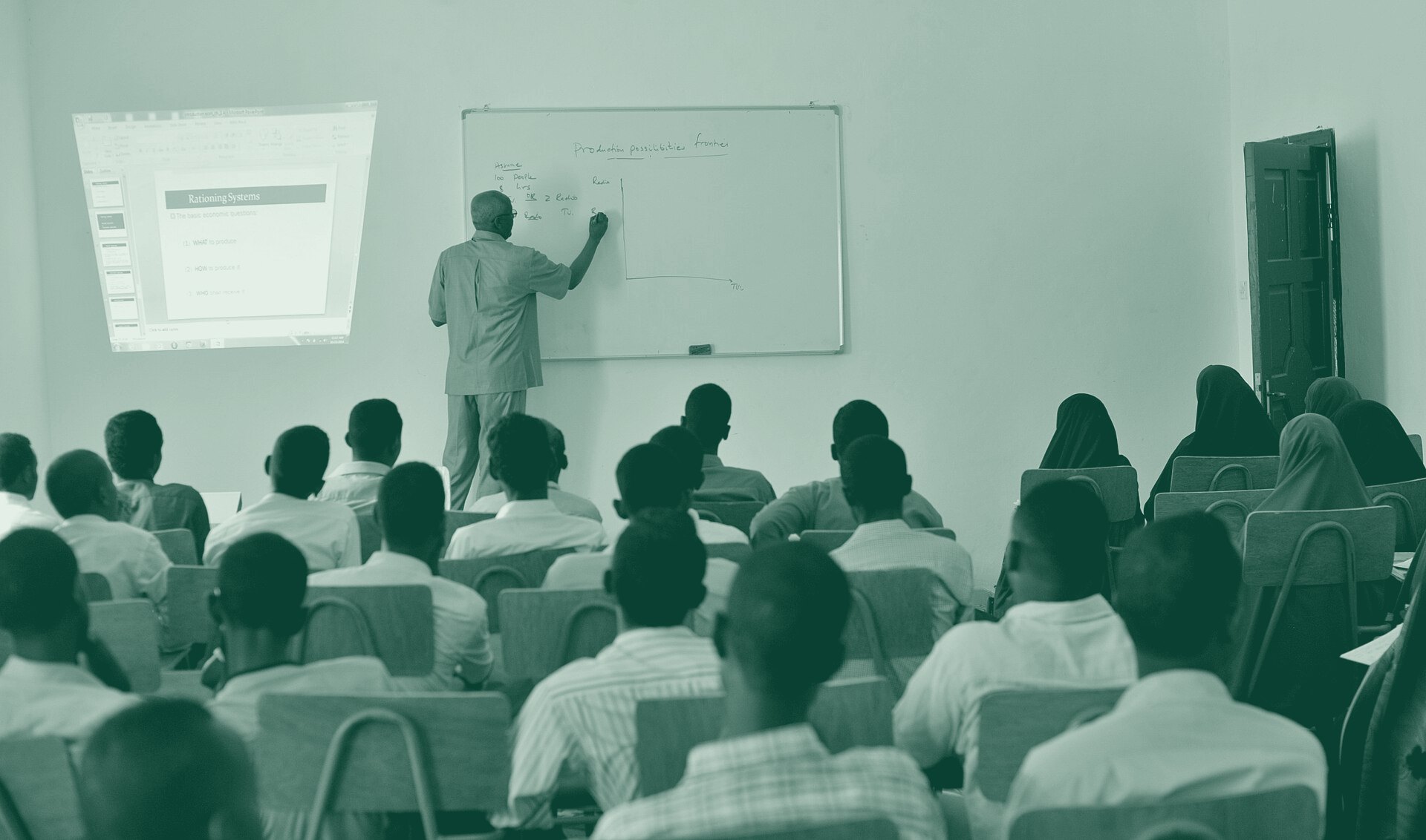 Lecture at Somali National University